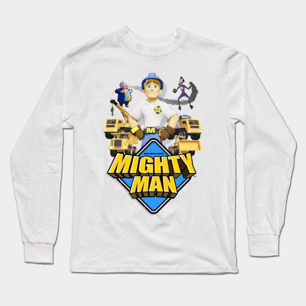 Mighty Man Long Sleeve T-Shirt by spiderman1962